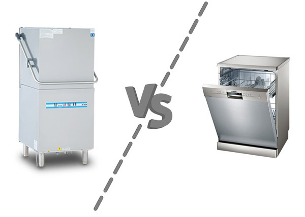 مقایسه ماشین ظرفشویی صنعتی و خانگی